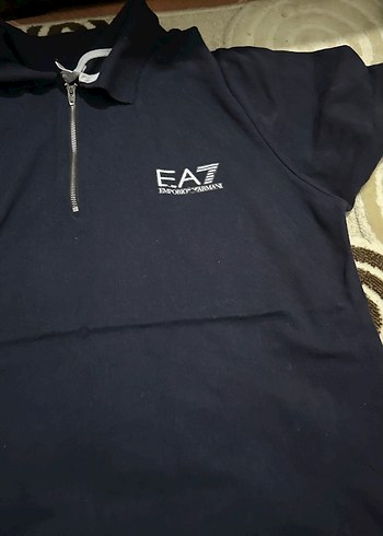 Erkek lacivert Fermuarlı Polo Tişört - Görsel 3