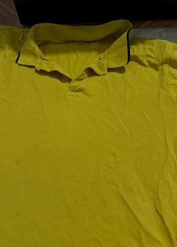 Sarı Erkek Polo Tişört - Görsel 2