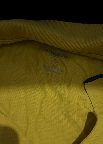 Sarı Erkek Polo Tişört - Görsel 3