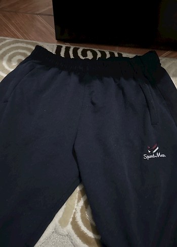 Erkek Siyah Mini Eşofman Altı - Görsel 2