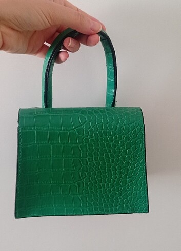 Jacquemus jacquemus klasik tek saplı yeşil çanta