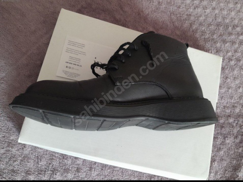 İnci marka hakiki deri erkek bot - Görsel 4