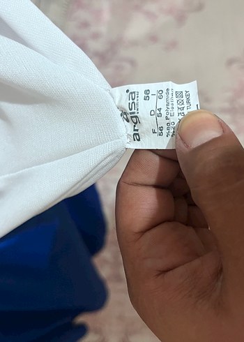 diğer Beden mavi Renk Parlak Mavi Midi Kadın Mayo