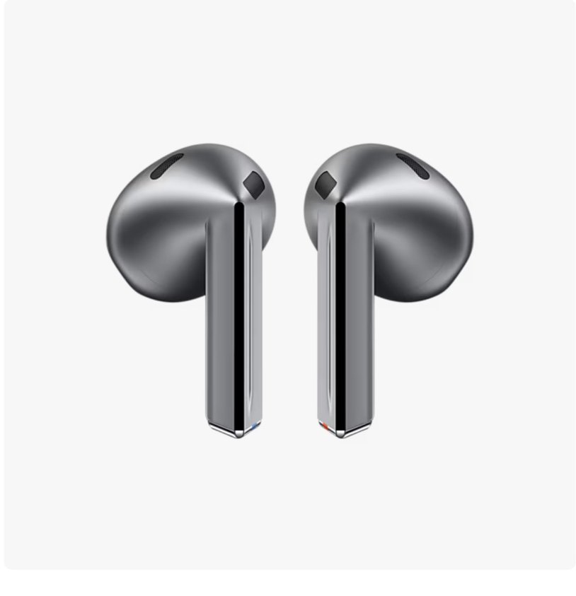 Samsung Galaxy Buds 3 Gri Kablosuz Kulaklık - Görsel 3