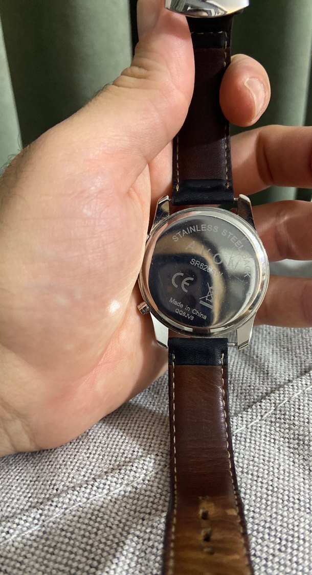 Klasik Gotik Beyaz Erkek Kol Saati - Görsel 5