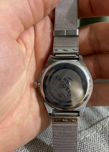 Lacoste Gri Vintage Erkek Kol Saati - Görsel 4