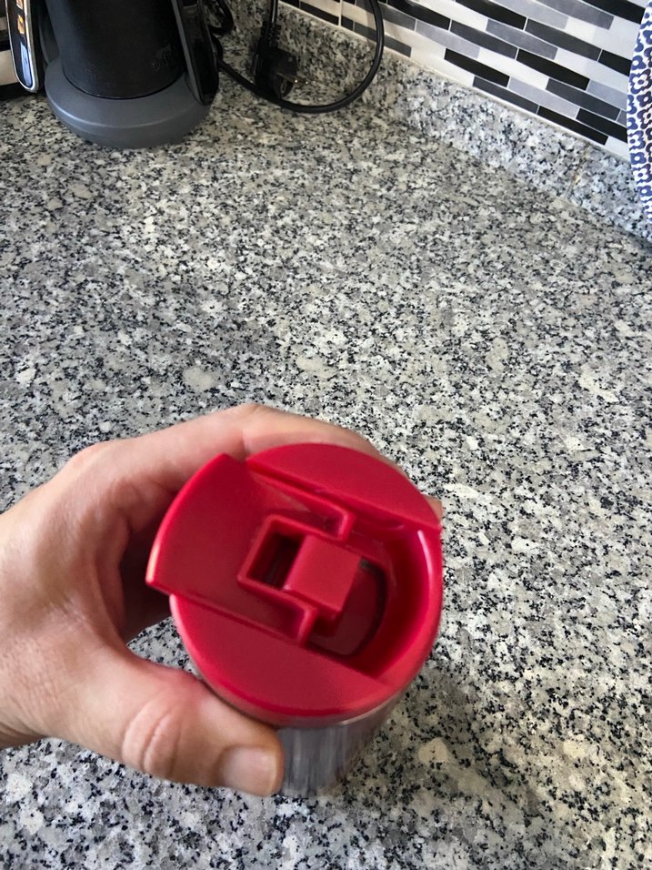 Starbucks Kırmızı Termos Bardak - Görsel 5