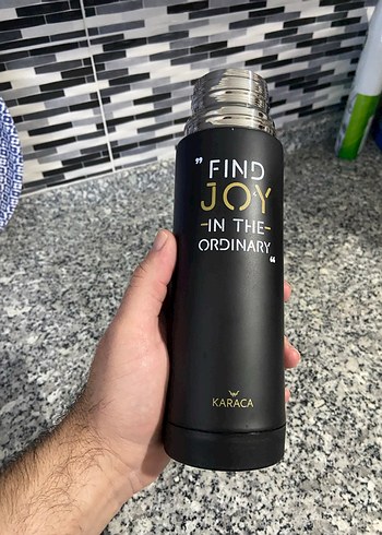 Karaca Siyah Termos Matara - Görsel 3