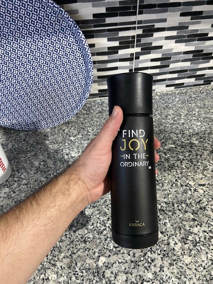 Karaca Siyah Termos Matara - Görsel 2