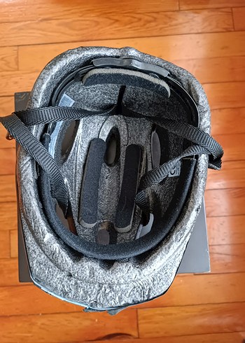 Mavi Baskılı Punk Stili bisiklet Kaskı 50-56cm - Görsel 2