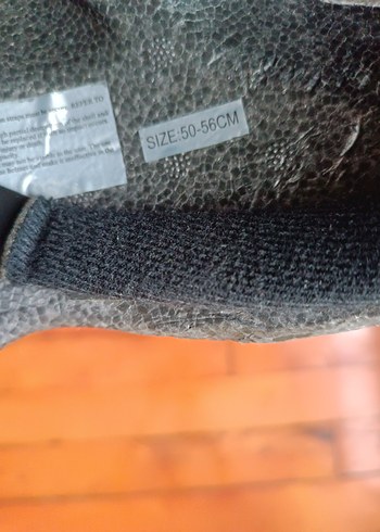 Mavi Baskılı Punk Stili bisiklet Kaskı 50-56cm - Görsel 5