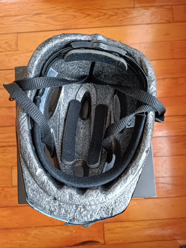 Mavi Baskılı Punk Stili bisiklet Kaskı 50-56cm - Görsel 2