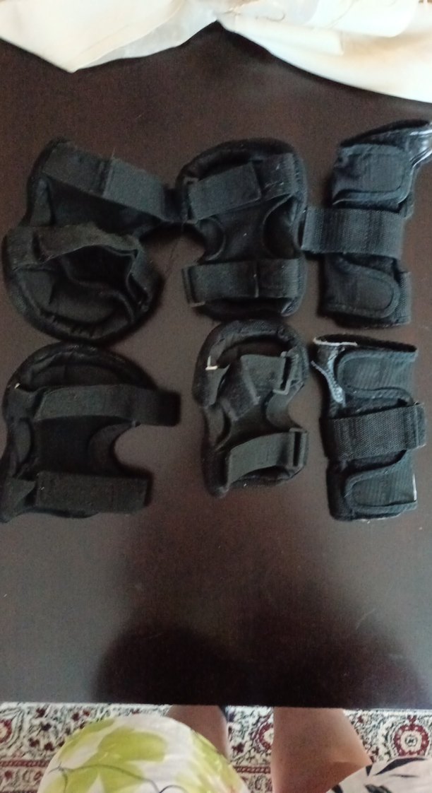 Siyah Velcro Kilitli Motosiklet Dizlikleri - Görsel 3