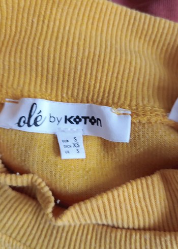 Sarı sweatshirt - Görsel 2