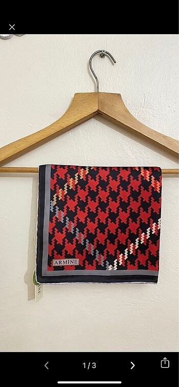 Armine 0 Saf İpek Eşarp