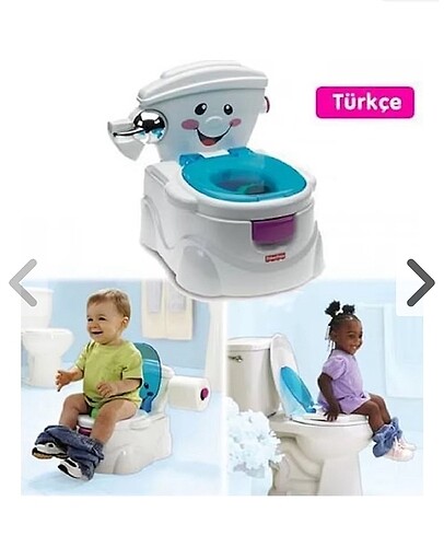 Fisher Price Eğitici tuvalet fisher price