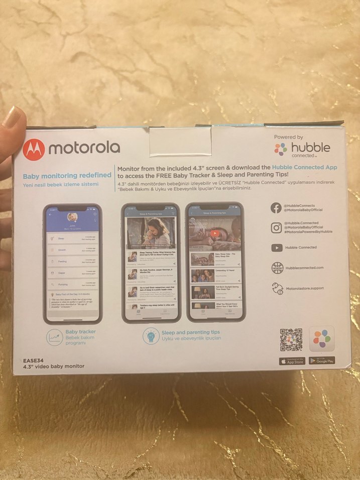 Motorola Bebek Monitörü 4.3" - Görsel 3
