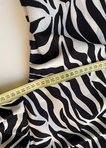 Zebra Desenli Salaş kap kimono - Görsel 3