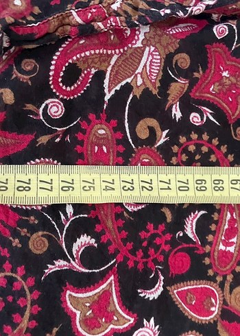 Bohem Desenli Uzun Kollu Gömlek - Görsel 6