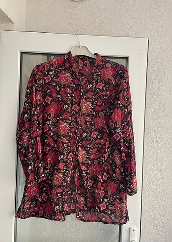 Bohem Desenli Uzun Kollu Gömlek - Görsel 3