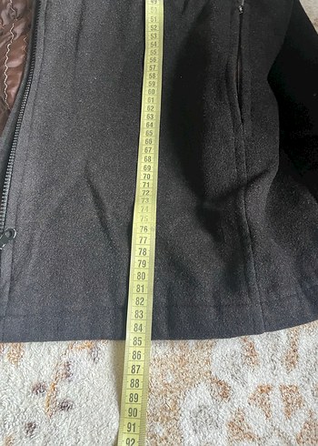 Erkek Kahverengi Midi Fermuarlı Ceket - Görsel 6