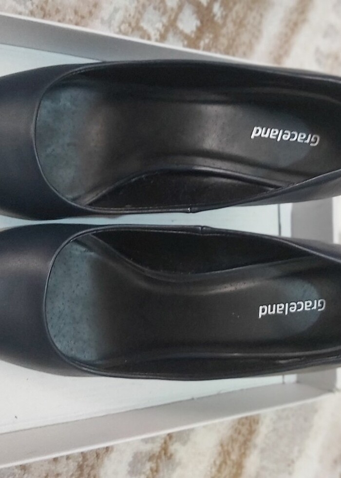 Lacivert stiletto - Görsel 3