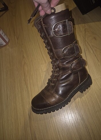 37 Beden kahverengi Renk Harley Davidson Cizme