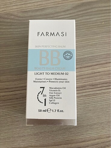 3 ADET Farmasi bb krem no:02 3 adet