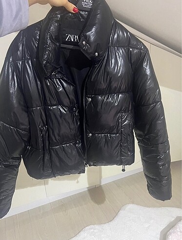Zara kadın şişme mont
