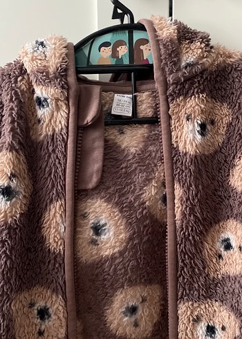 Çocuk Peluş Ceket - Görsel 2