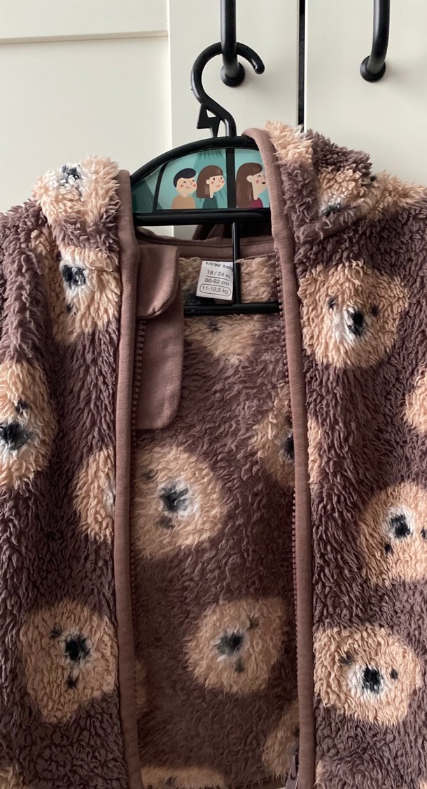 Çocuk Peluş Ceket - Görsel 2