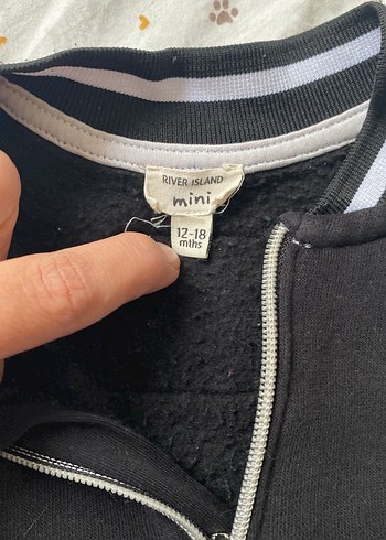 Çocuk Siyah Fermuarlı Eşofman Takımı - Görsel 5