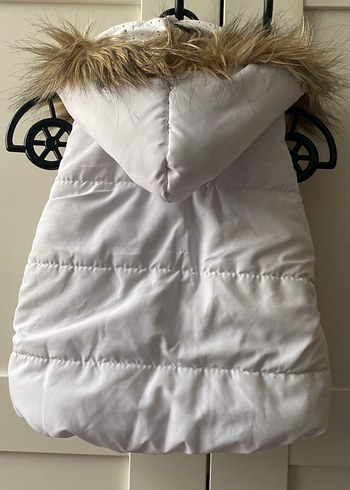 Çocuk Beyaz Kürklü Yelek - Görsel 7