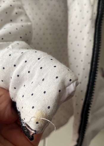 Çocuk Beyaz Kürklü Yelek - Görsel 4