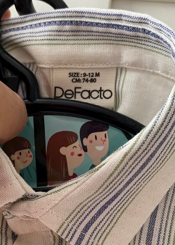 Çizgili Çocuk Gömlek - Görsel 2