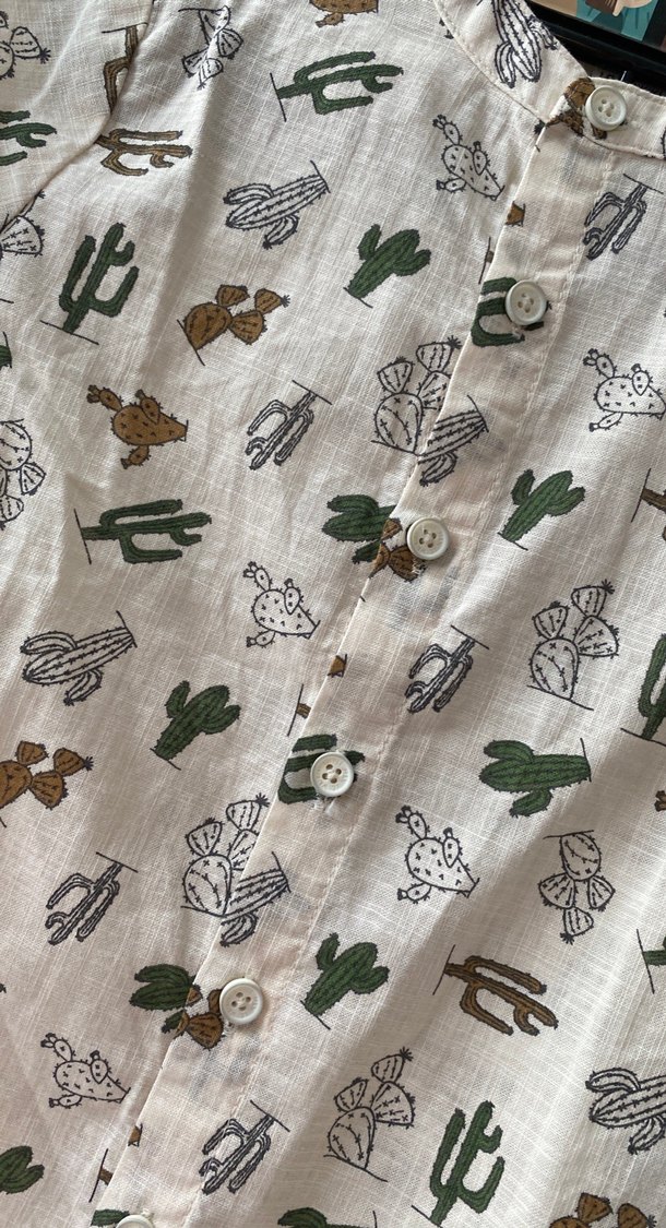 Çocuk Kısa Kollu Baskılı Gömlek - Görsel 2