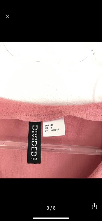 H&M H&M Pembe şık bluz