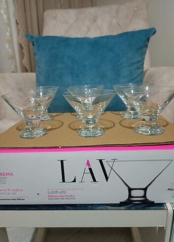 Beden Lav Creama 6 lı dondurma seti