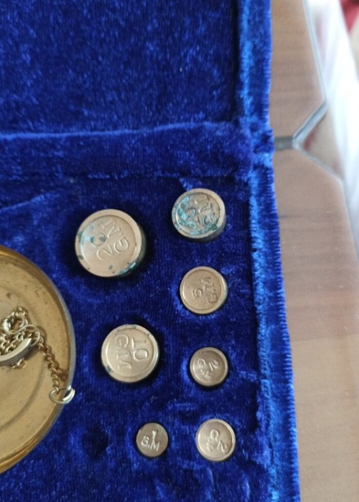 Pirinç kuyumcu terazisi - Görsel 2