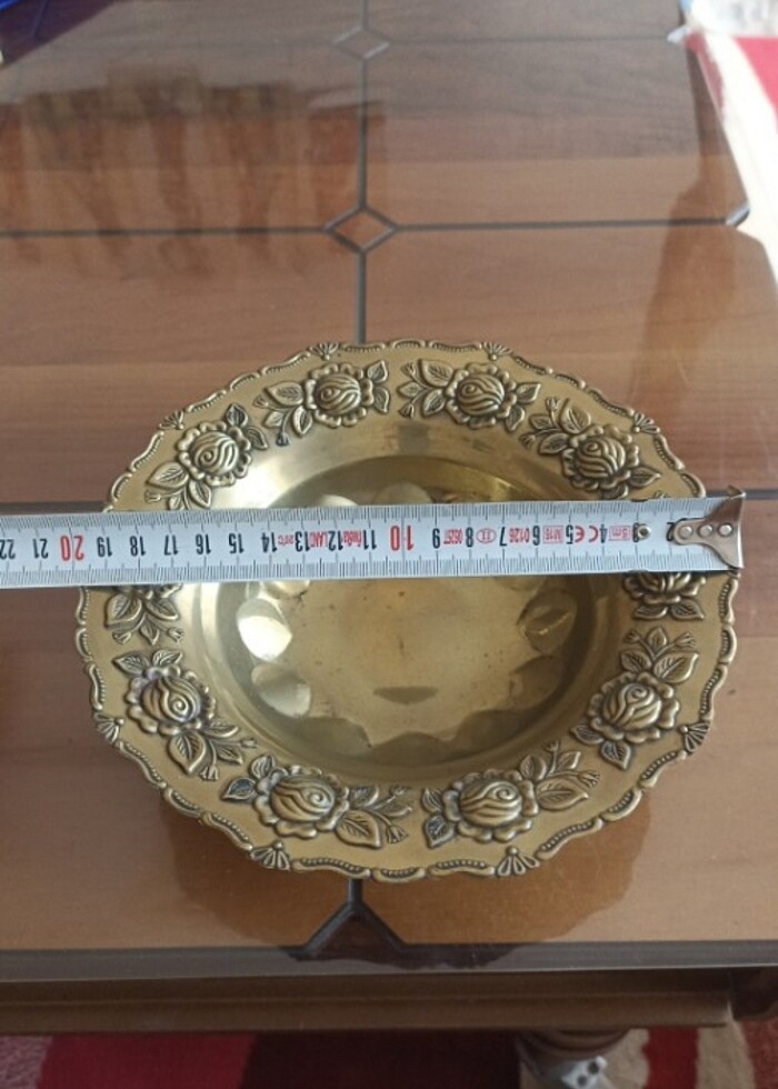 Pirinç tabak - Görsel 2