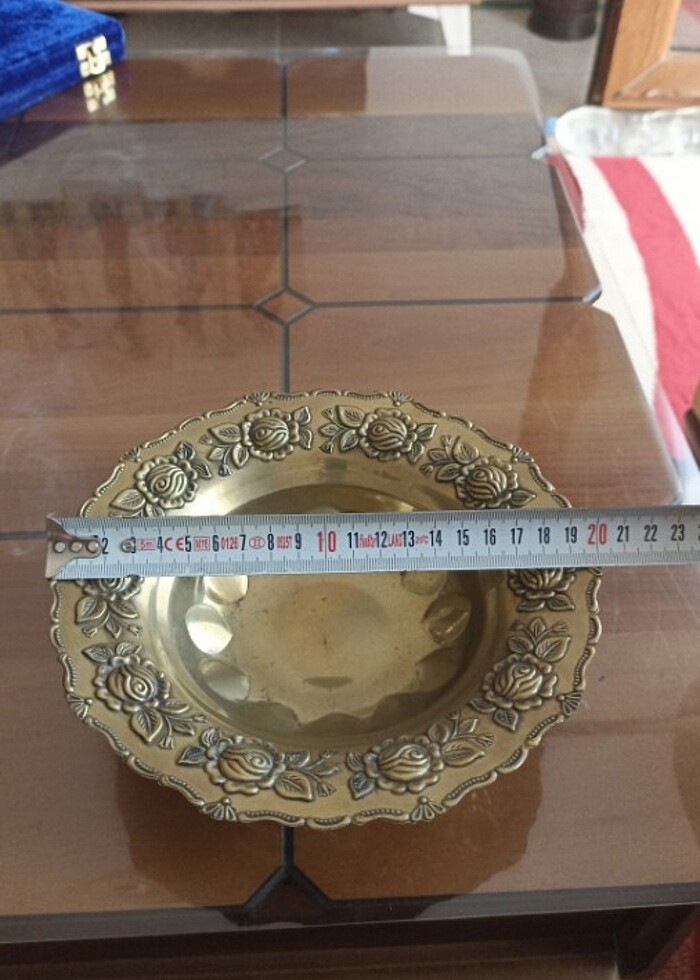 Pirinç tabak - Görsel 3