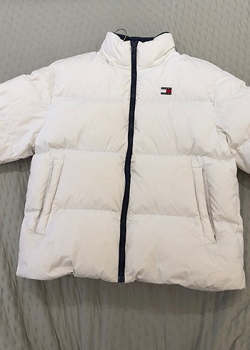 Tommy Hilfiger alaska puffer mont vintage retro - Görsel 2