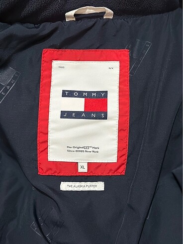 Tommy Hilfiger alaska puffer mont vintage retro - Görsel 8