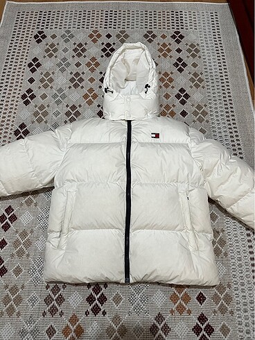Tommy Hilfiger alaska puffer mont vintage retro - Görsel 4
