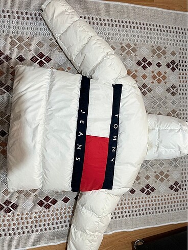 Tommy Hilfiger alaska puffer mont vintage retro - Görsel 7