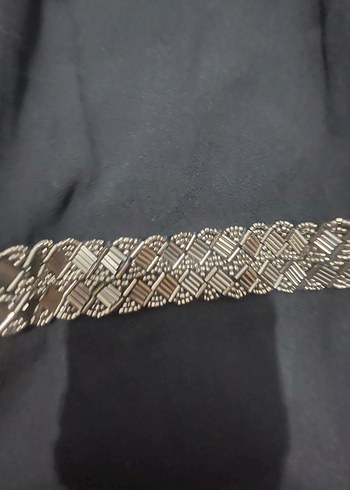 Uzun Siyah Gotik Kemerli Elbise - Görsel 3