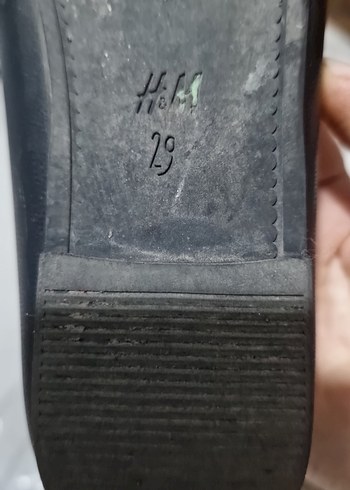 Kız Çocuk 29 no H&M siyah Babet Ayakkabı - Görsel 5