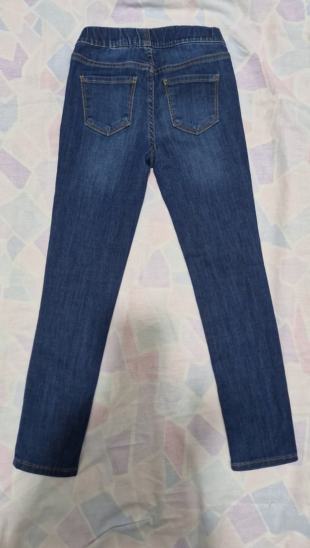 H&M kız çocuk, 6/7 yaş, beli lastikli dar streç Kot Pantolon - Görsel 2