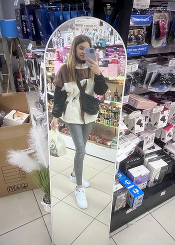 Kadın peluş yelek - Görsel 2