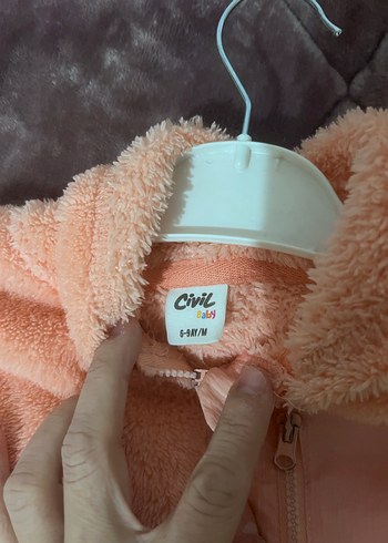 Kız Çocuk Bej Polar Pelerin Ve Hırkalar - Görsel 11